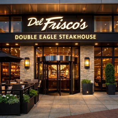 photographic little more bright image with restuarent front viewt Del Frisco Double Eagle Steakhouse photographic little more bright image with restuarent front viewt Del Frisco Double Eagle Steakhouse